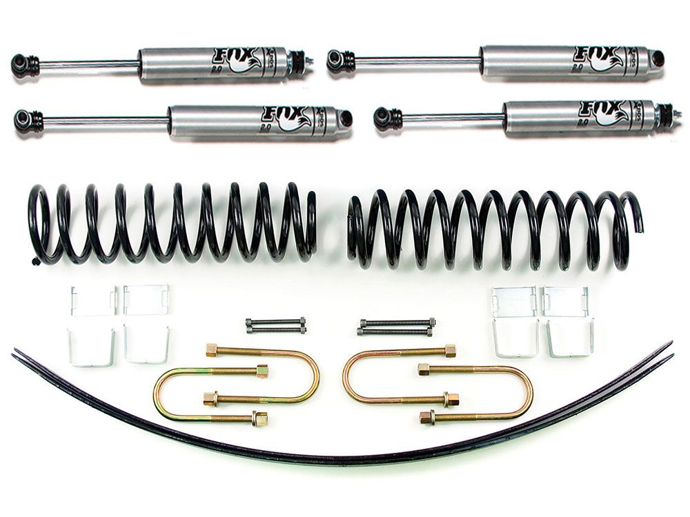 2" 1984-2001 Jeep Cherokee XJ 4WD Suspension Lift Kit by BDS Suspension