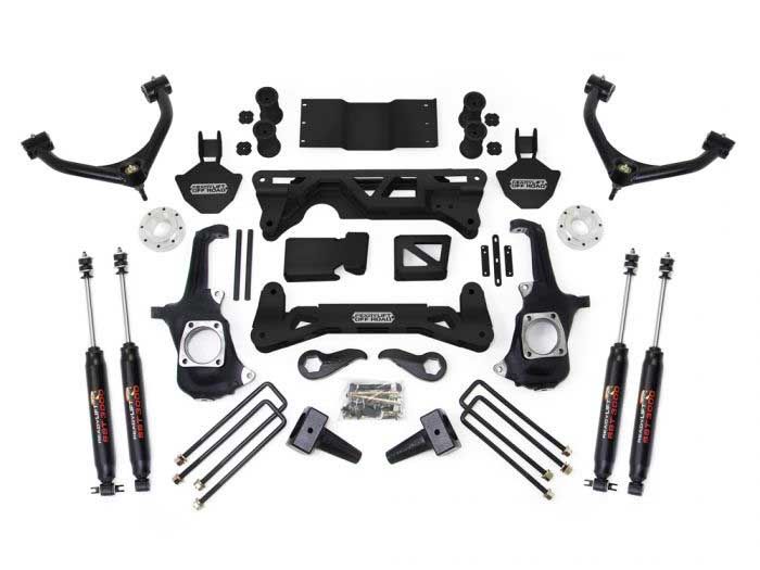 7-8" 2011-2019 Sierra 2500HD/3500HD GMC 4wd & 2wd Lift Kit (w/SST3000 Shocks) by ReadyLift