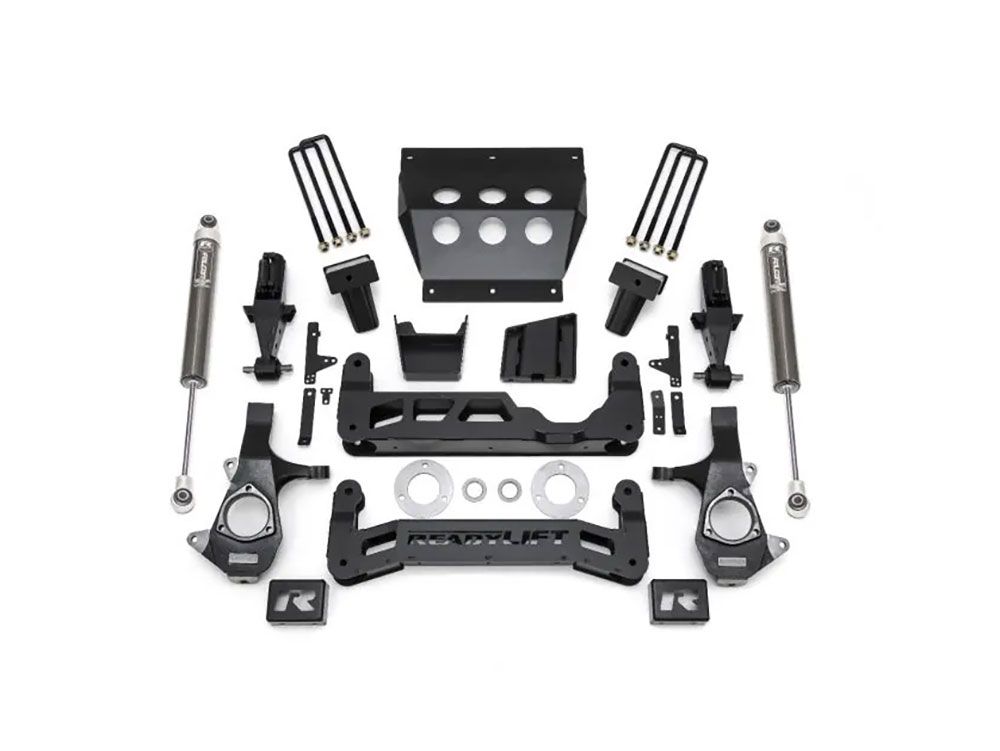 7" 2014-2016 GMC Sierra 1500 4wd (w/factory cast control arms) Lift Kit (w/Falcon Shocks) by ReadyLift