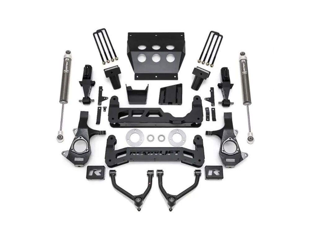 7" 2014-2018 Chevy Silverado 1500 4wd (w/factory stamped steel control arms) Lift Kit (w/Falcon shocks) by ReadyLift