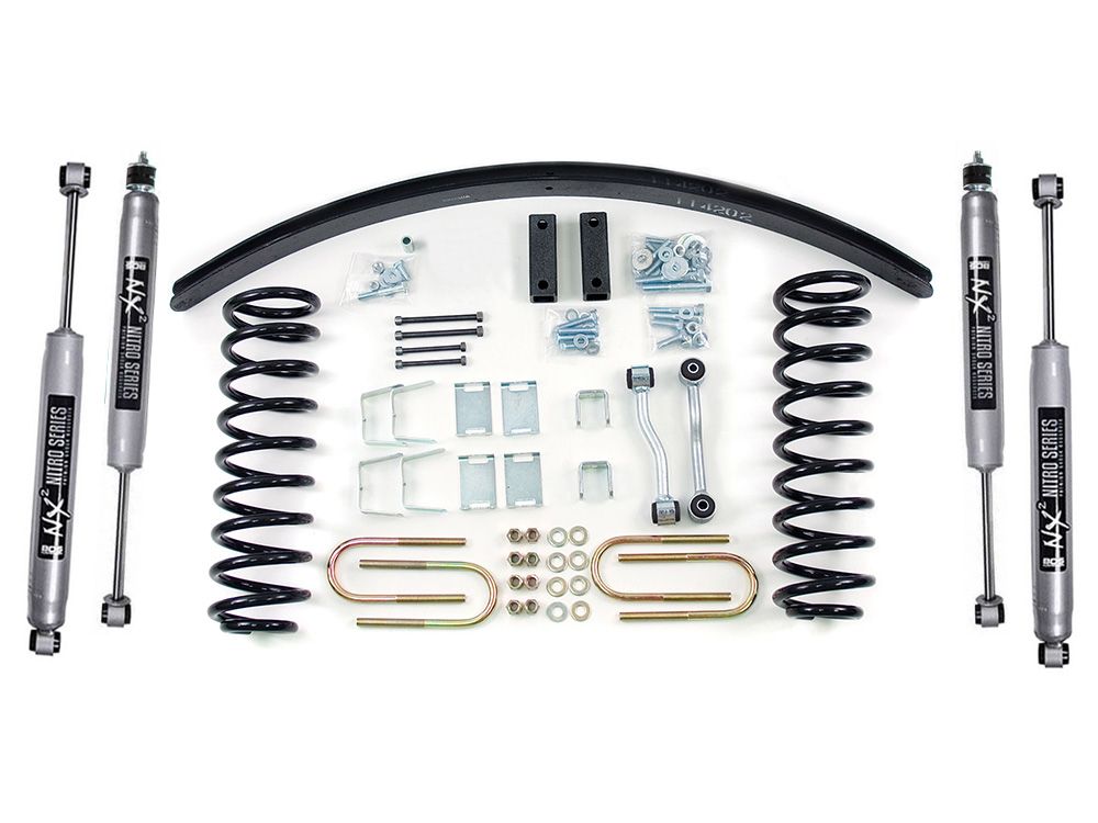 3" 1986-1991 Jeep Comanche MJ 4WD Suspension Lift Kit by BDS Suspension