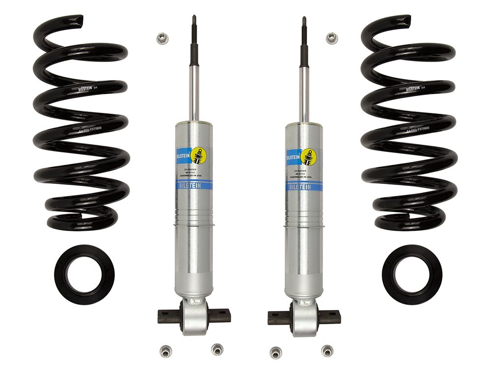Silverado 1500 2014-2018 Chevy - Bilstein FRONT 6112 Series Coil-Over Kit (Adjustable Height 0"-1.85" Front Lift)