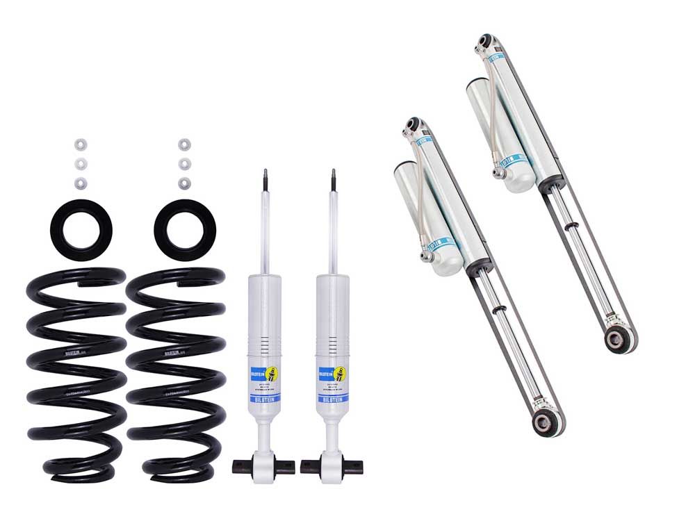 Silverado 1500 2019-2023 Chevy 4wd - Bilstein 6112 Series Adjustable Height Coil-Over / 5160 Series Reservoir Shock Kit (Set of 4)