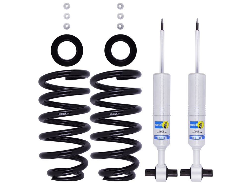 Sierra 1500 2019-2023 GMC - Bilstein FRONT 6112 Series Coil-Over Kit (Adjustable Height 0"-3.5" Front Lift)