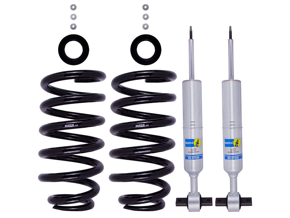 Silverado 1500 Trail Boss 2019-2023 Chevy- Bilstein FRONT 6112 Series Coil-Over Kit (Adjustable Height 0"-1.2" Front Lift)