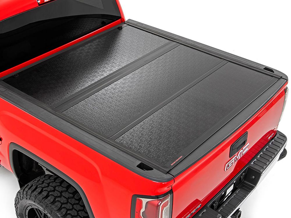 2014-2018 GMC Sierra 1500 Hard Low Profile Tonneau Cover by Rough Country