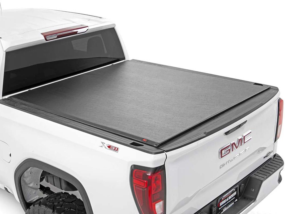2014-2018 Chevy Silverado 1500 Soft Roll-Up Tonneau Cover by Rough Country