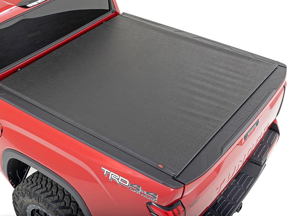 2022-2023 Toyota Tundra Soft Roll-Up Tonneau Cover by Rough Country