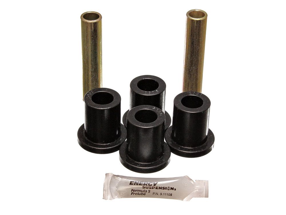 F250 1977-1979 Ford 4WD w/ 3" Wide Leafs Rear Frame Shackle Bushing Kit by Energy Suspension