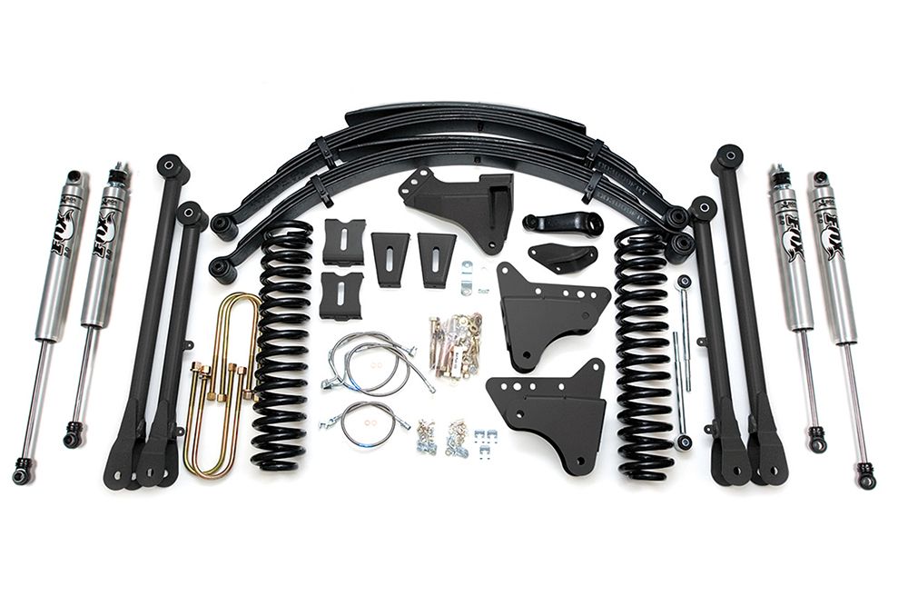 8" 2005-2007 Ford F250/F350 Super Duty 4WD 4-Link Lift Kit by BDS Suspension