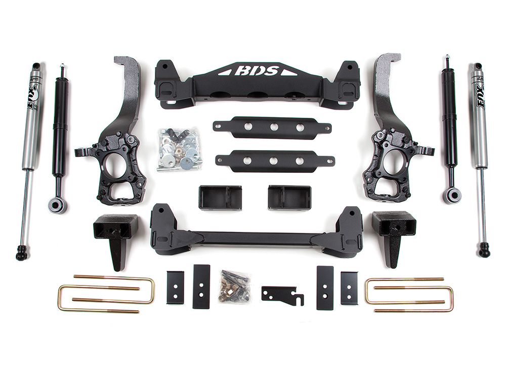 6" 2009-2013 Ford F150 2WD Lift Kit by BDS Suspension