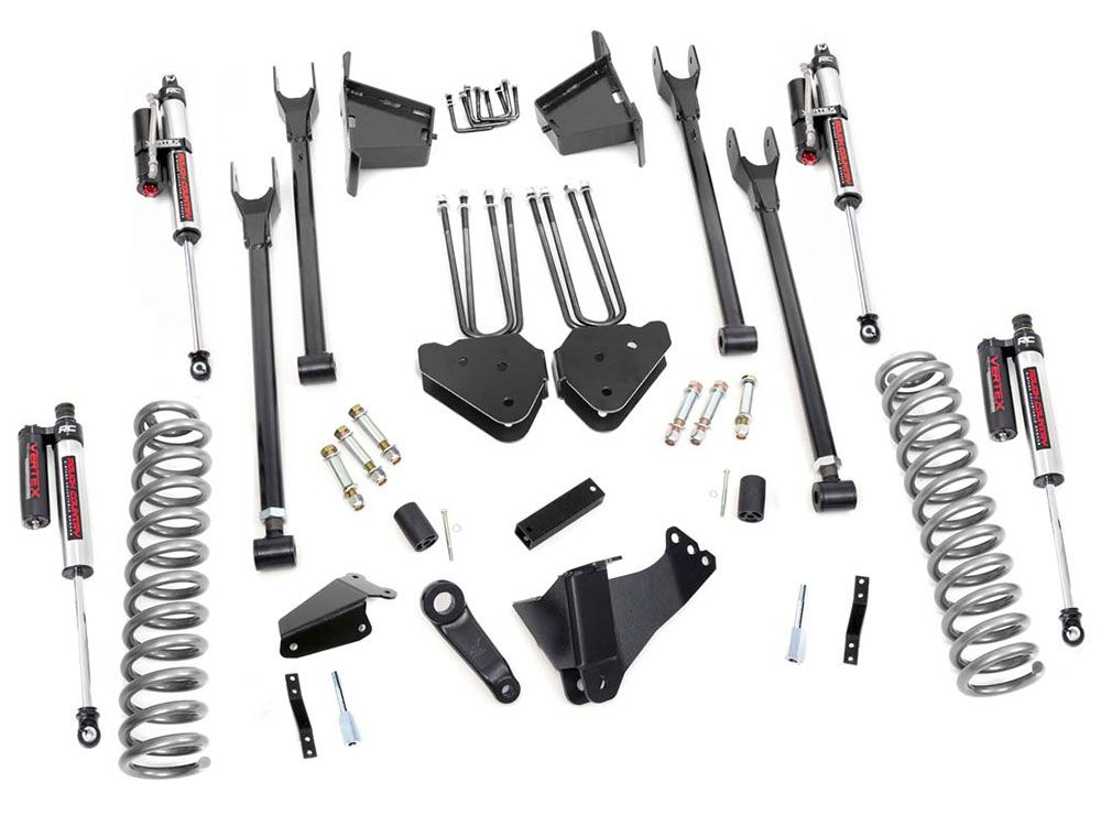 8" 2008-2010 Ford F250/F350 Diesel 4WD 4-Link Lift Kit by Rough Country