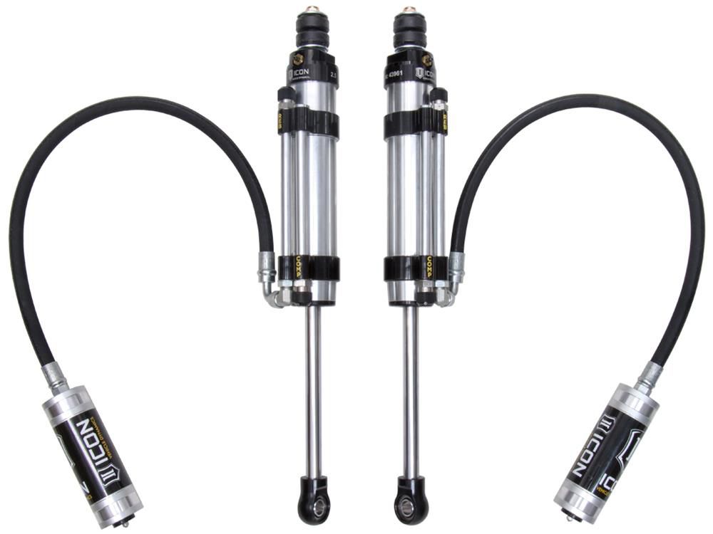 Landcruiser 2008-2021 Toyota 4wd - Icon REAR 2.5 Omega Bypass Shocks (fits with 0-2" Rear Lift) - Pair