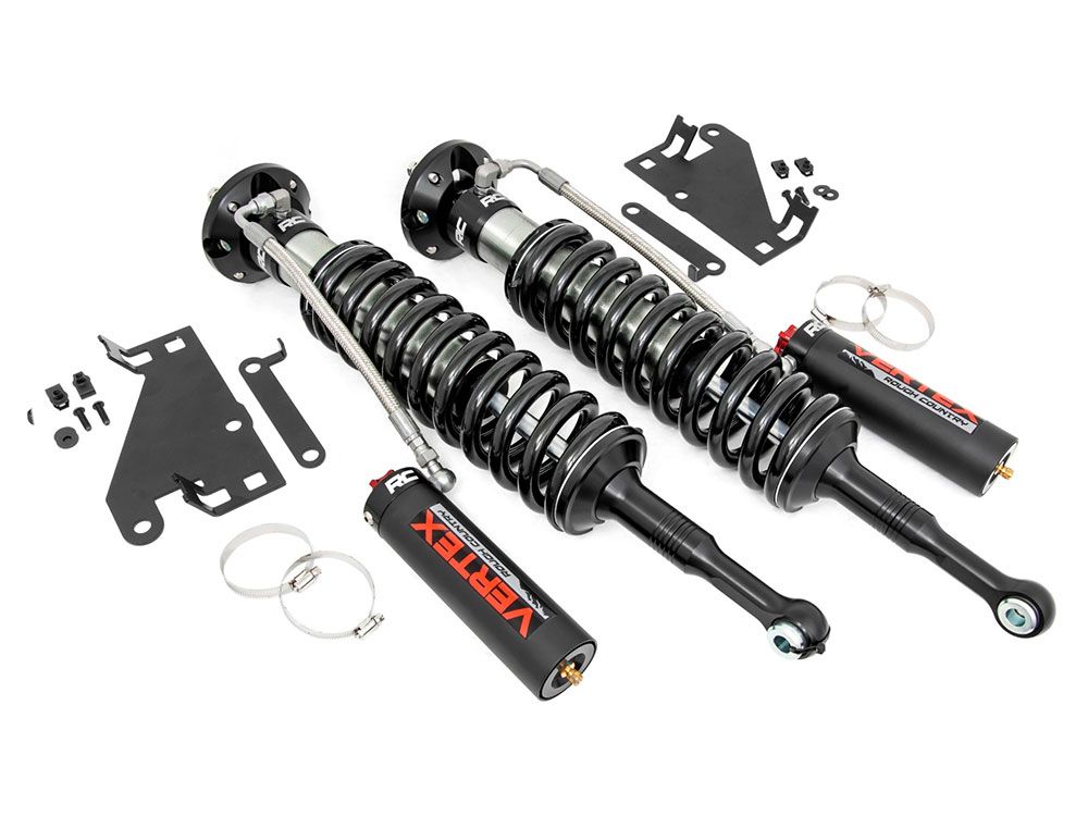 2022-2024 Toyota Tundra 4wd Adjustable Vertex 2.5 Coilovers (fits with 6" lift) by Rough Country