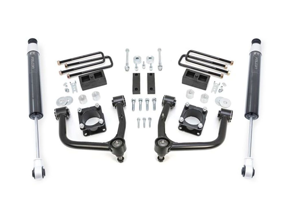 4" 2007-2021 Toyota Tundra 2wd/4wd SST Lift Kit w/Rear Falcon Shocks by ReadyLift