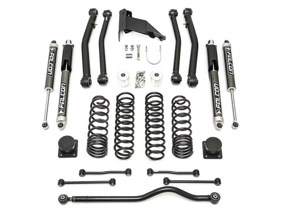 4" 2020-2023 Jeep Gladiator Terrain Flex Max 4-Arm Lift Kit (w/Falcon 2.1 shocks) by ReadyLift