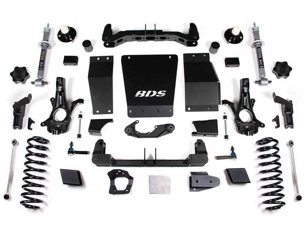 6" 2015-2019 Chevy Suburban 1500 4WD (w/Autoride) Lift Kit by BDS Suspension