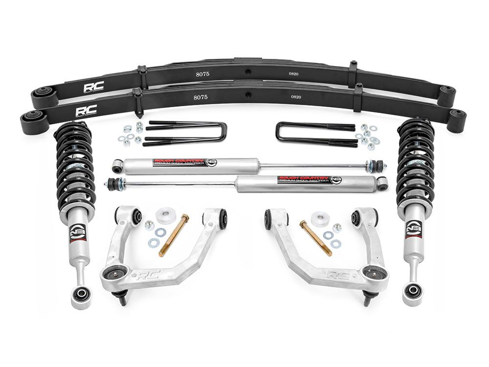 3.5" 2005-2023 Toyota Tacoma 4WD Lift Kit (w/rear leaf springs) by Rough Country