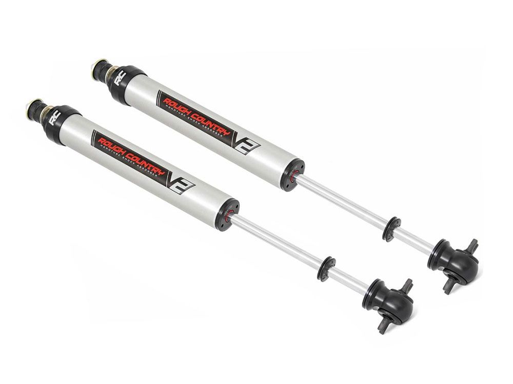 Sierra 1500 1999-2006 GMC 2wd Rough Country V2 Monotube Series Front Shocks (fits w/6" Front Lift)