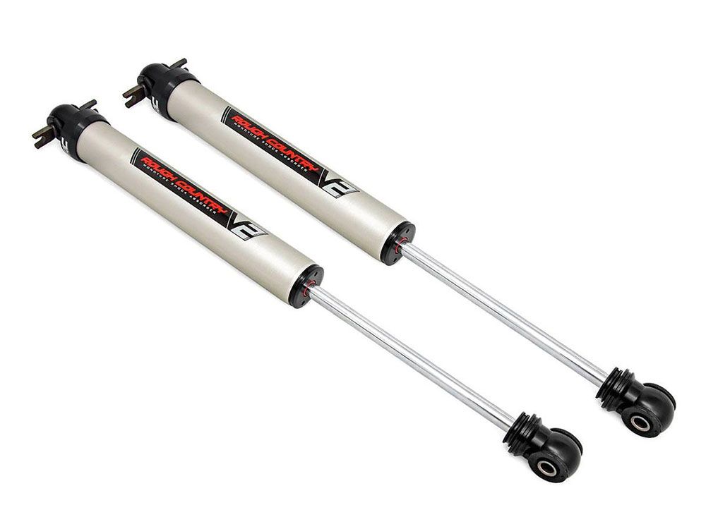 Wrangler JK 2007-2018 Jeep 4wd Rough Country V2 Monotube Series Rear Shocks (fits w/3.5-5" Rear Lift)