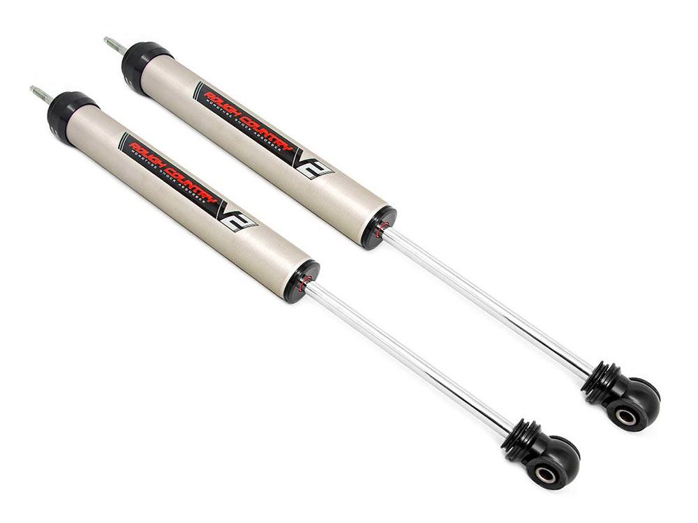Tundra 2000-2006 Toyota 2wd/4wd Rough Country V2 Monotube Series Rear Shocks (fits w/2-5" Rear Lift)