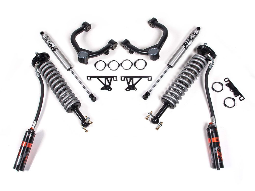 0" 2019-2023 Chevy Silverado 1500 Trail Boss 4WD & 2wd Coilover Premium Lift Kit by BDS Suspension