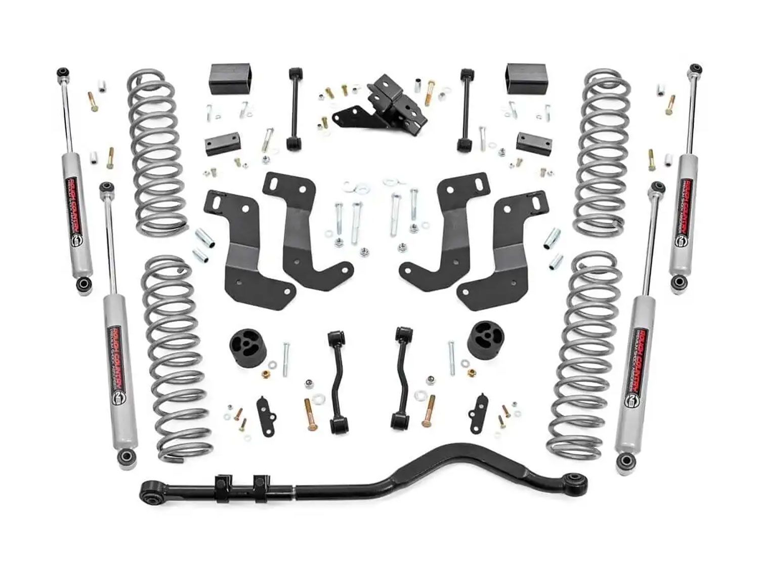 3.5" 2024 Jeep Wrangler JL (4-door Models) 4WD Control Arm Drop Lift Kit by Rough Country