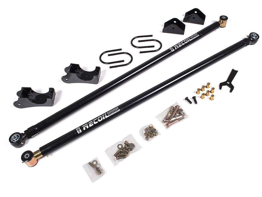 Ram 2500 2003-2013 Dodge 4wd (w/ 0-6" Lift) - Rear Recoil Traction Bar System by BDS Suspension