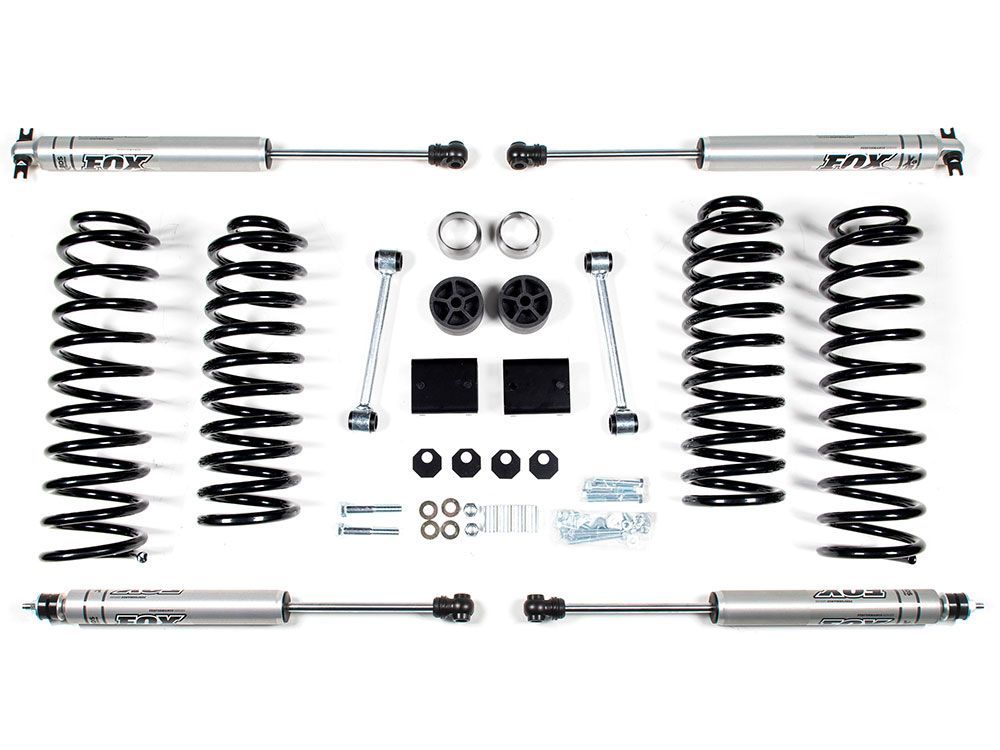 2" 2007-2011 Jeep Wrangler JK (4 door) 4wd Coil Spring Lift Kit by BDS Suspension