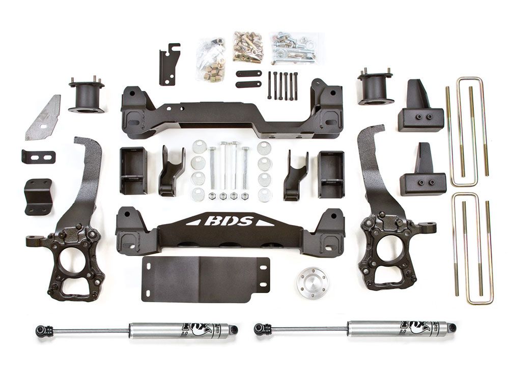 4" 2014 Ford F150 4WD Lift Kit by BDS Suspension