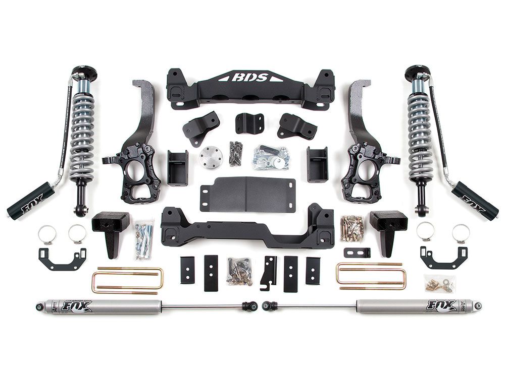 6" 2014 Ford F150 2WD CoilOver Lift Kit by BDS Suspension