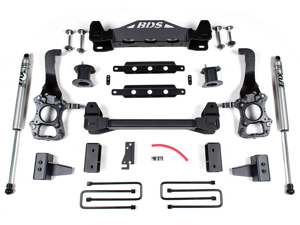 4" 2014 Ford F150 2WD Lift Kit by BDS Suspension