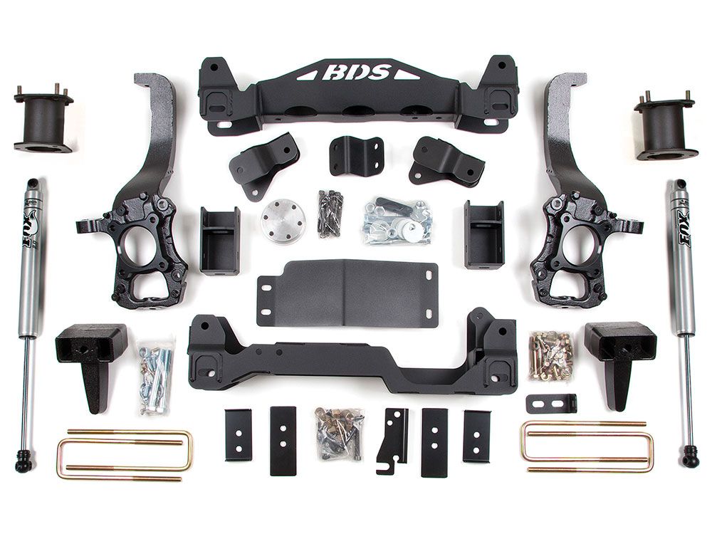 6" 2014 Ford F150 2WD Lift Kit by BDS Suspension