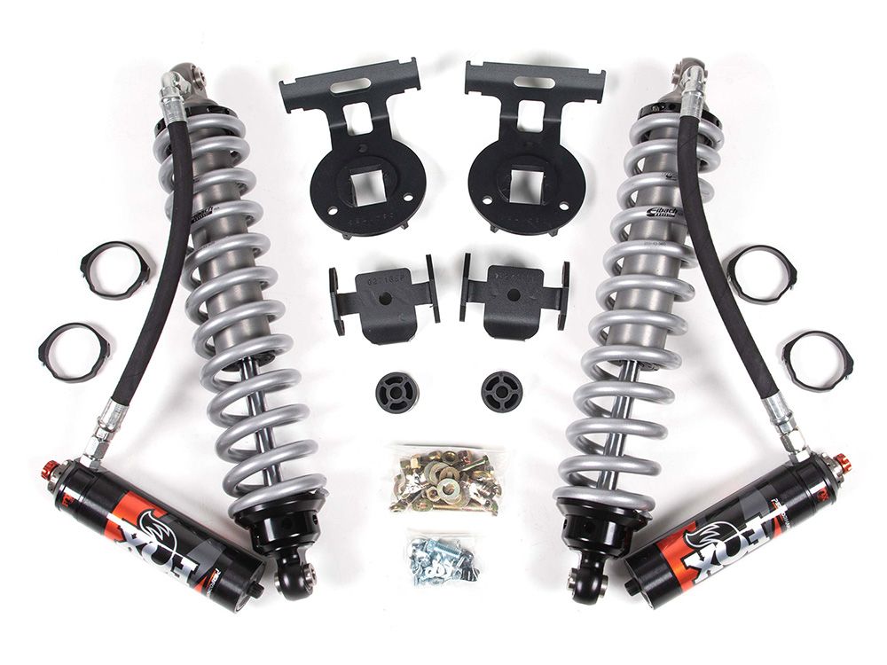F250/F350 2005-2016 Ford 4wd (w/diesel engine) - Fox 2.5 Performance Elite Coil-Over Conversion Kit (4" Front Lift) by BDS