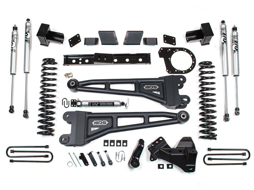 6" 2020-2022 Ford F250/F350 (w/diesel engine) 4WD Radius Arm Lift Kit by BDS Suspension