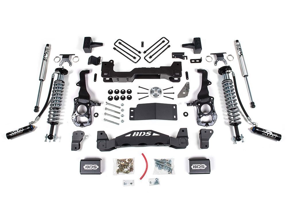 4" 2021-2023 Ford F150 4WD Fox Coilover Lift Kit by BDS Suspension
