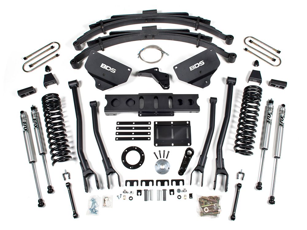 8" 2013-2018 Dodge Ram 3500 4WD (w/diesel engine) 4-Link Lift Kit by BDS Suspension