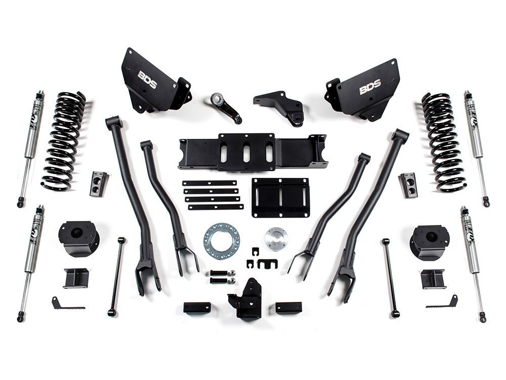 6" 2014-2018 Dodge Ram 2500 4wd (w/diesel engine & factory air ride) 4-Link Lift Kit by BDS Suspension