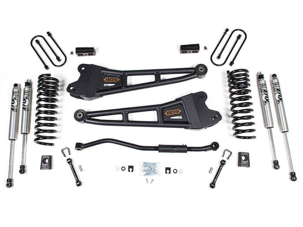 3" 2019-2024 Dodge Ram 3500 4WD (w/diesel engine) Radius Arm Lift Kit by BDS Suspension