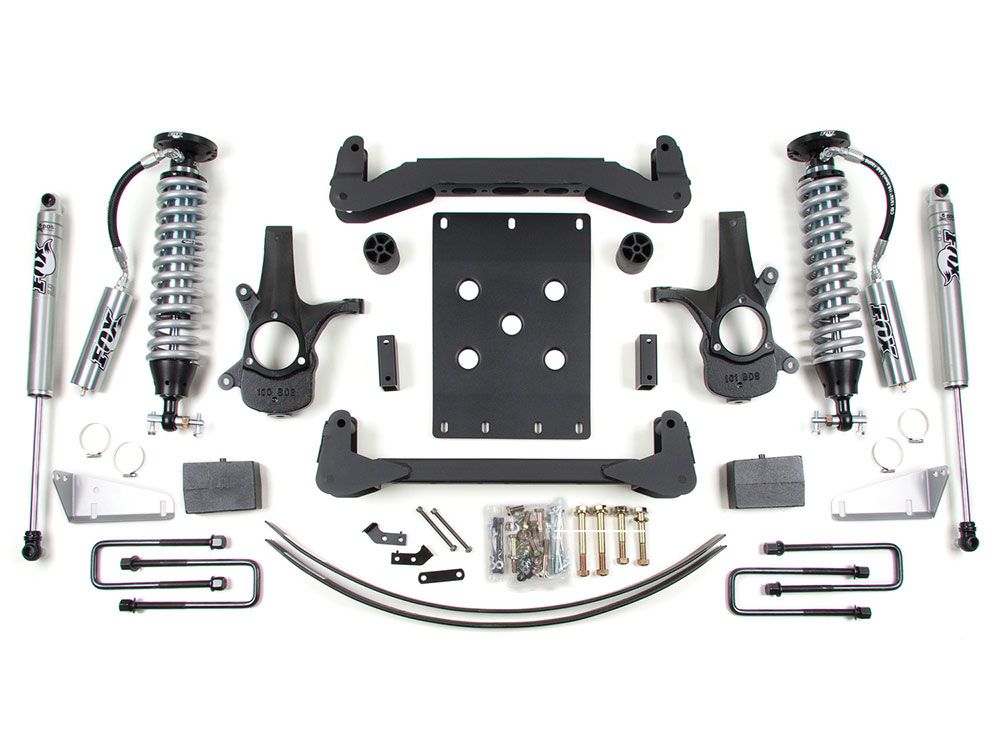 6" 2007-2013 Chevy Silverado 1500 2WD Fox Coil Over Lift Kit by BDS Suspension