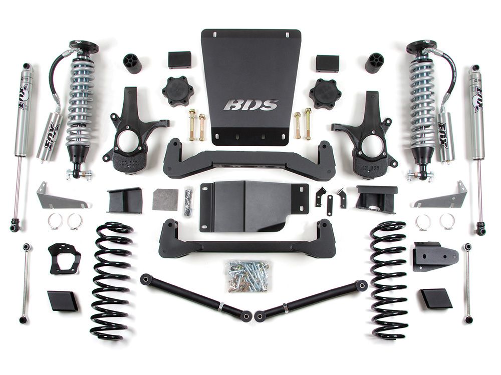 6" 2007-2013 Chevy Avalanche 1500 4WD Coil-Over Lift Kit by BDS Suspension