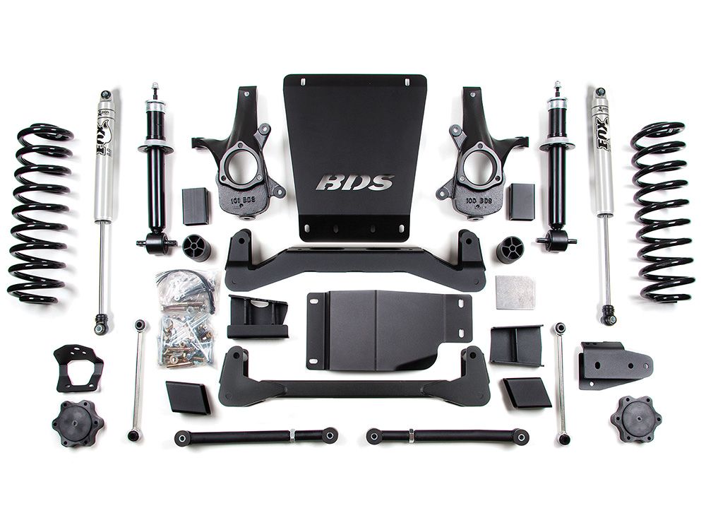 6" 2007-2013 Chevy Avalanche 1500 4WD Lift Kit by BDS Suspension
