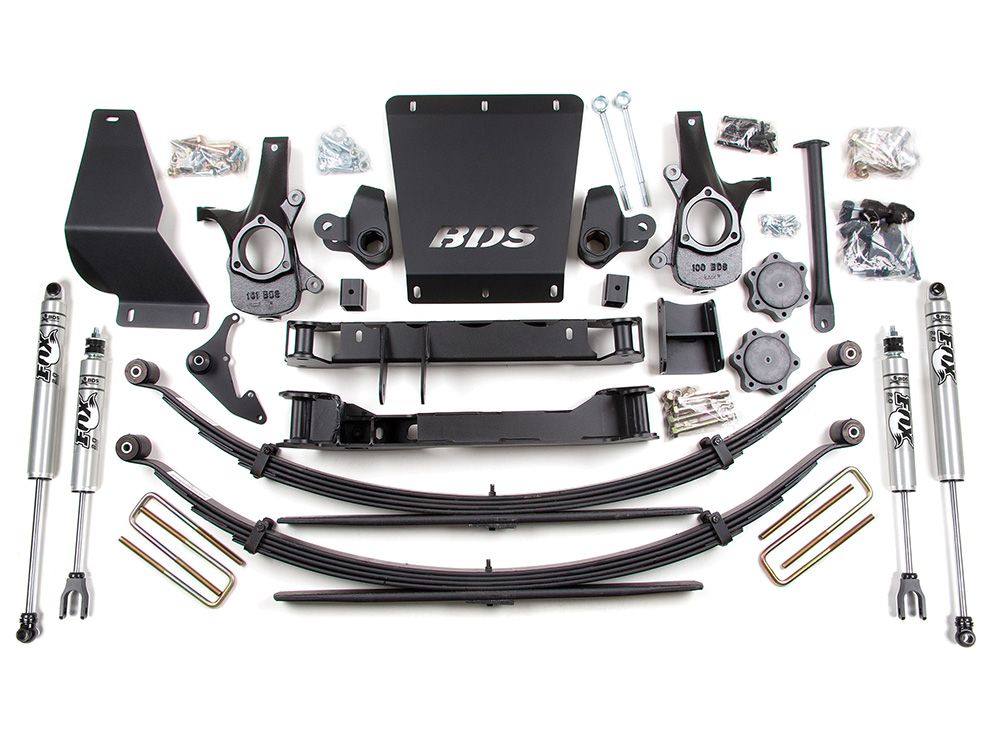 6.5" 1999-2006 GMC Sierra 1500 4WD High Clearance Lift Kit by BDS Suspension