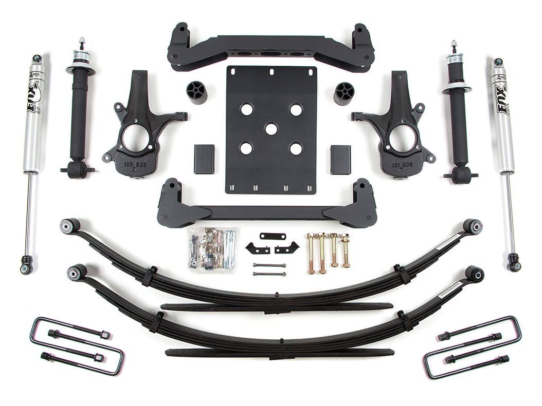 4" 2007-2013 Chevy Silverado 1500 2WD High Clearance Lift Kit by BDS Suspension