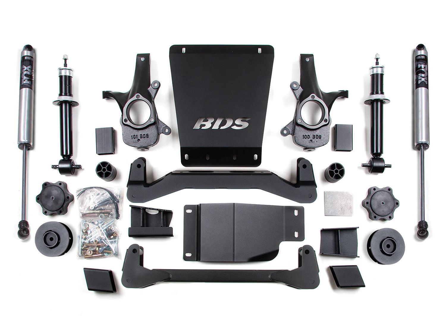 4" 2007-2014 Chevy Tahoe 4WD Lift Kit by BDS Suspension