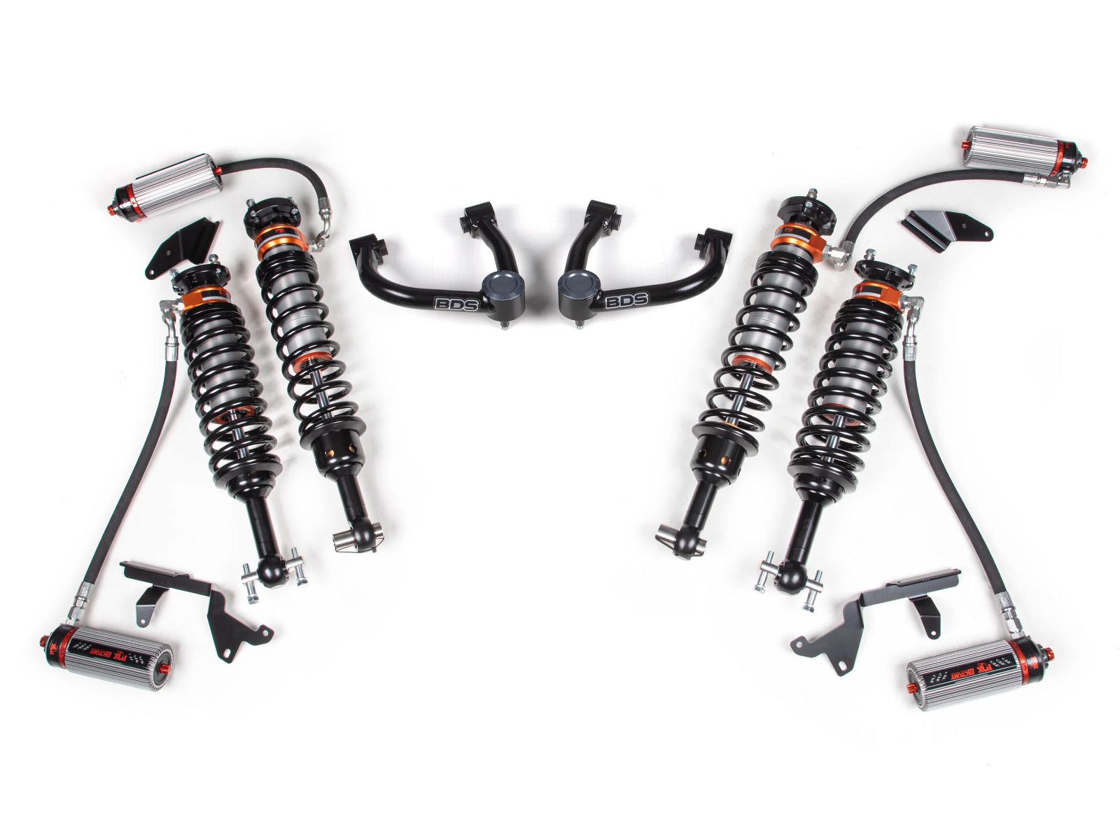 3-4" 2021-2024 Ford Bronco (4-door) Fox 3.0 Bypass Factory Race Series Coilover Lift Kit by BDS Suspension