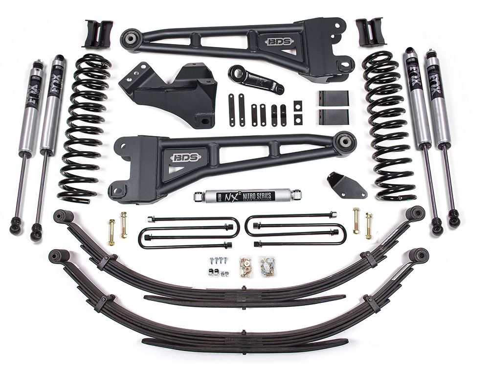 4" 2008-2010 Ford F250/F350 4WD Radius Arm Lift Kit by BDS Suspension
