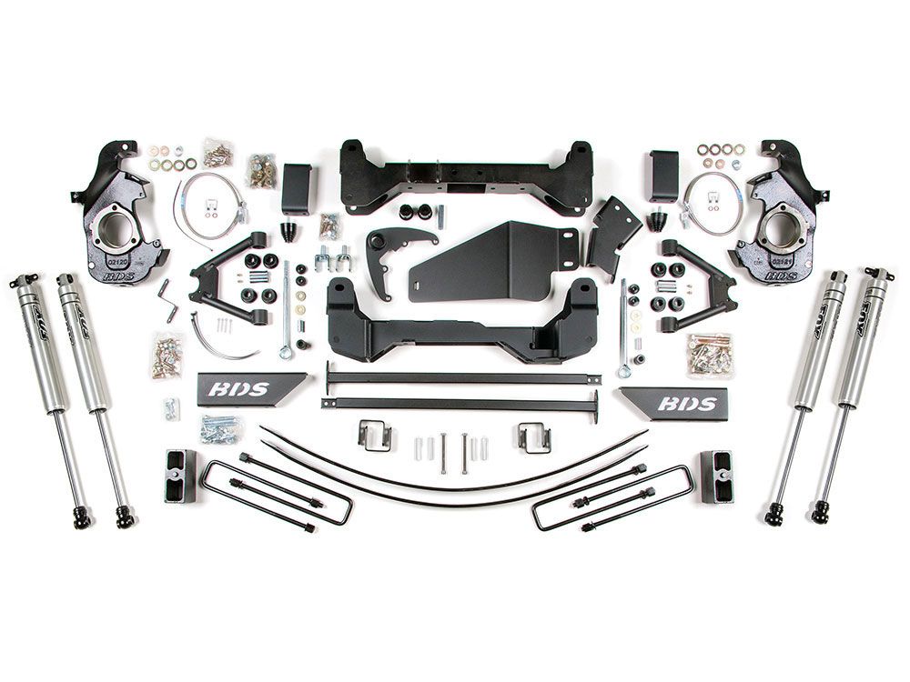 6" 1988-1998 Chevy 1500/2500 Pickup 6 lug 4WD Lift Kit by BDS Suspension