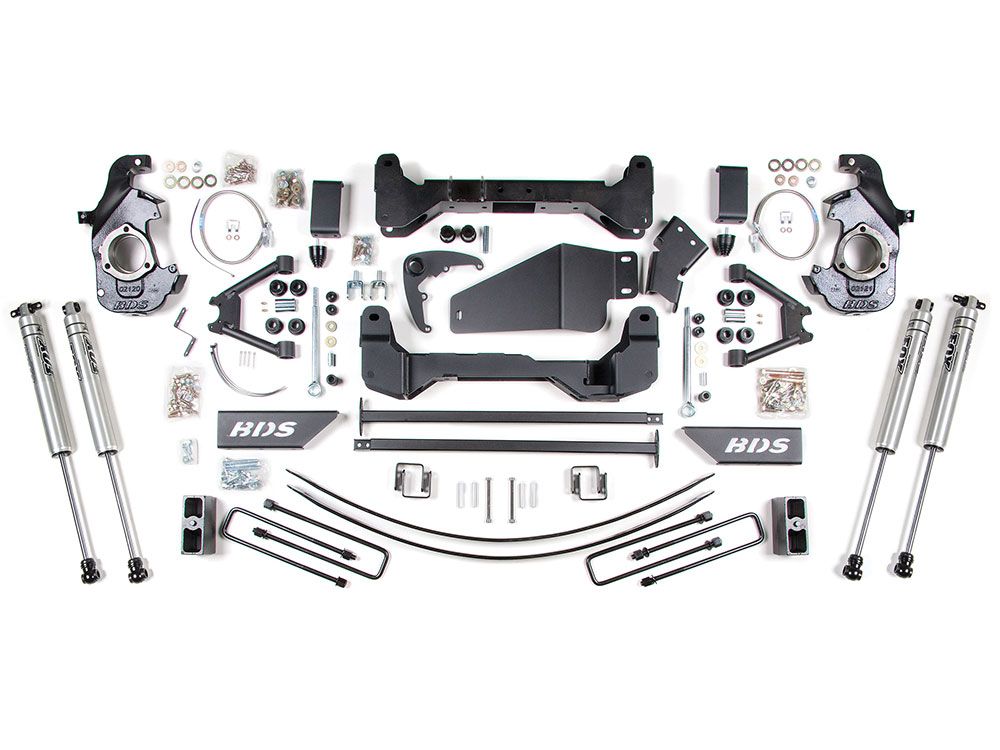 6" 1992-1998 Chevy Suburban 1500 4WD Lift Kit by BDS Suspension