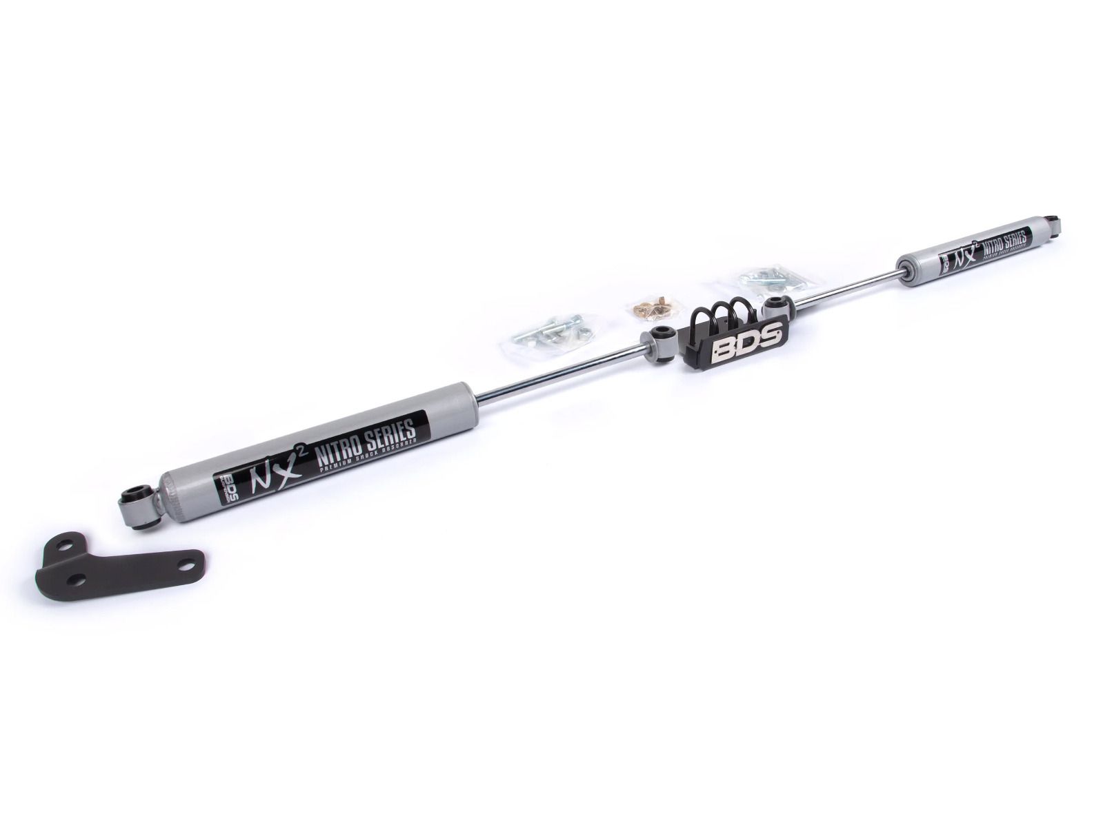 F250 / F350 Super Duty 1999-2004 Ford 4WD - BDS NX2 Dual Steering Stabilizer by BDS